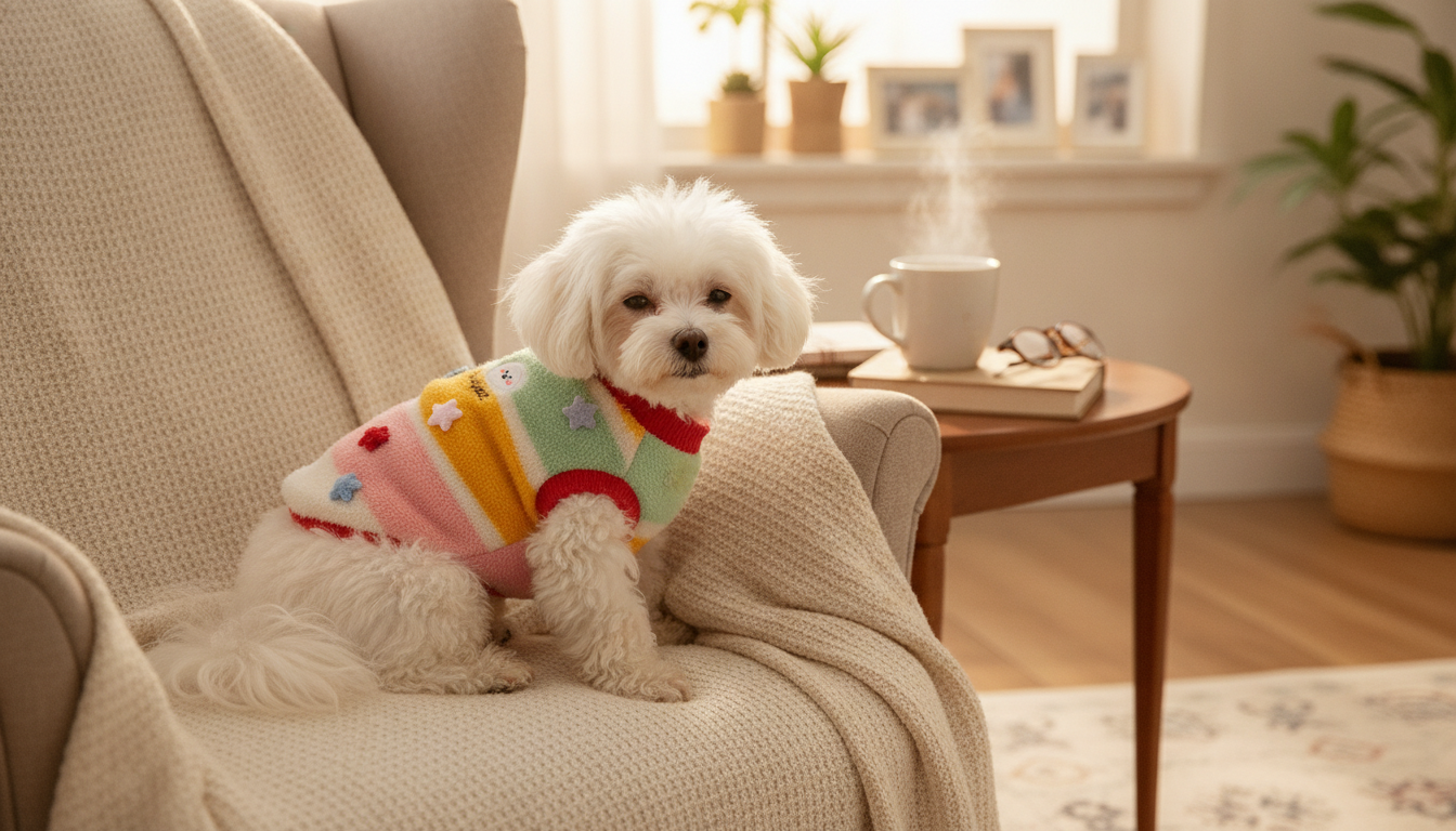 Cartoon Star Pet Sweater: Cozy Fit Tips for Small Pets