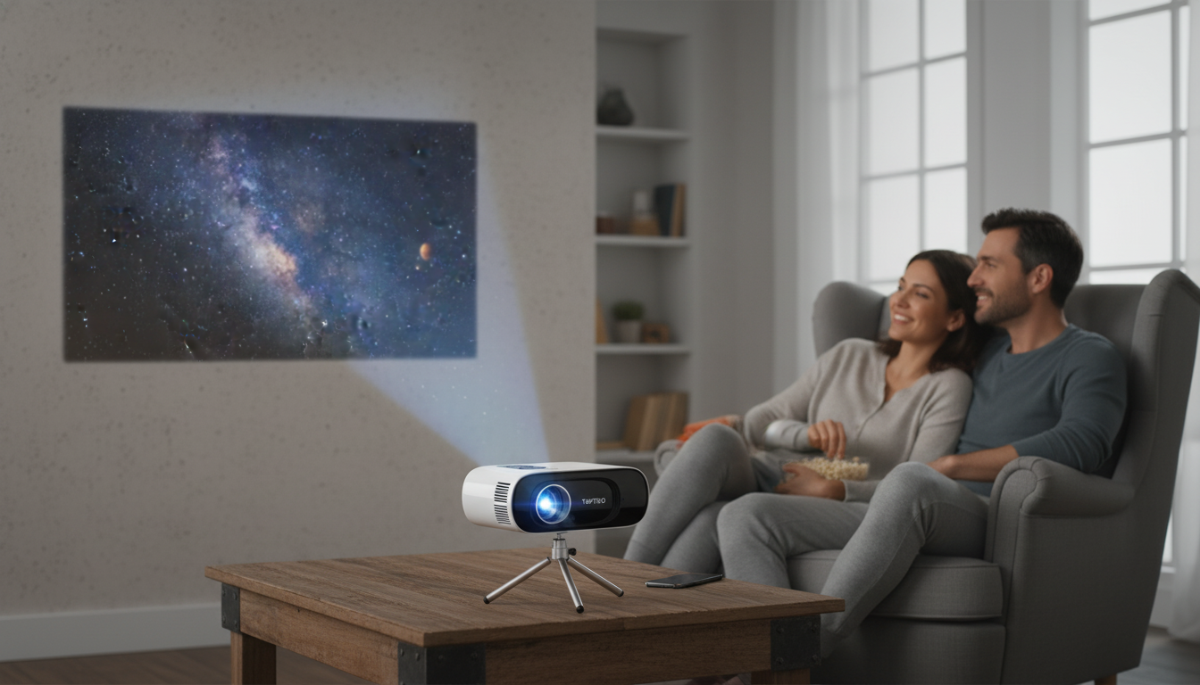 Mini HD Projector Guide: 1080P, WiFi, Bluetooth, Keystone