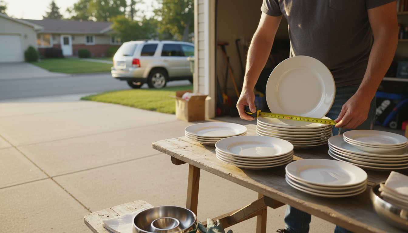Standard Dinner Plate Size: Inches to Centimeters